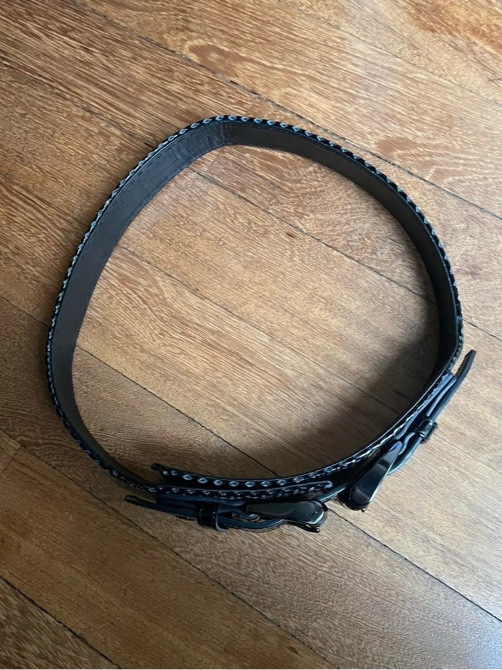 Burberry snakeskin textured